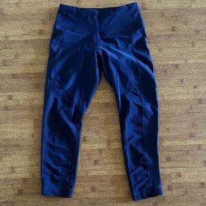 90 Degree Navy Blue Leggings